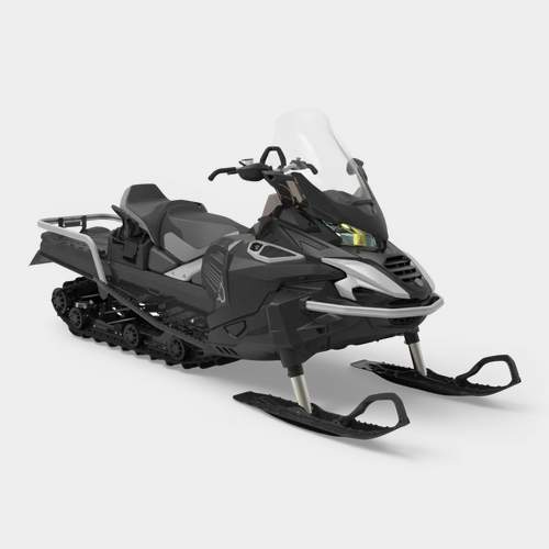 Снегоход AODES Snowcross 800 LTS SWT 609mm LCD 6.8 Black + Silver 2026