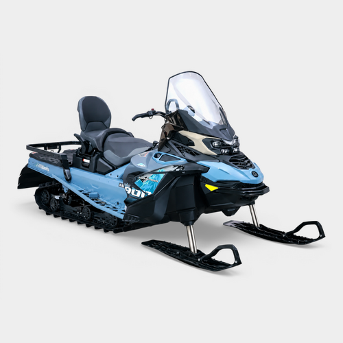 Снегоход AODES Snowcross 900 LTS WT 508mm LCD 10.25 Black + Blue 2026