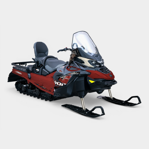 Снегоход AODES Snowcross 900 LTS WT 508mm LCD 10.25 Black + Red 2026