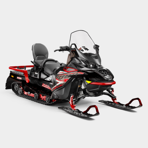 Снегоход AODES Snowcross 1000 SWT SC 609mm LCD 10.25 Black + Red 2026