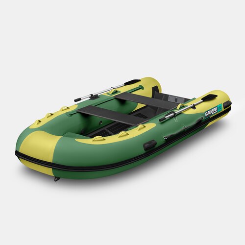 Надувная лодка RIB GLADIATOR AL 380 зелено-оливковый (СПб)