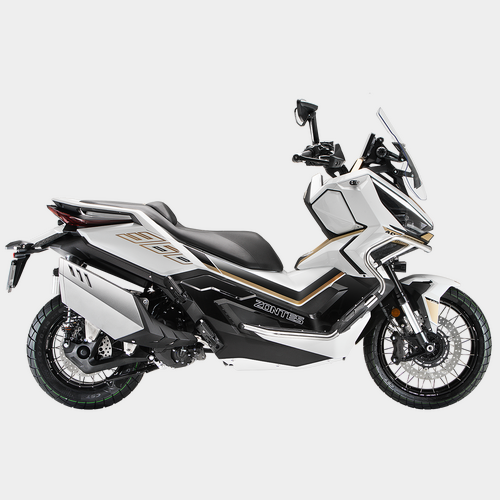 Максискутер ZONTES ZT368T-G (ZT1P79MP EFI) 17/14 ПТС (белый,1560537-796-3421)