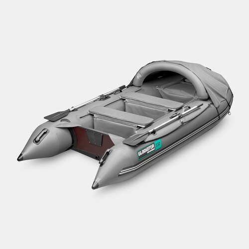 Надувная лодка GLADIATOR C330AL темносерый