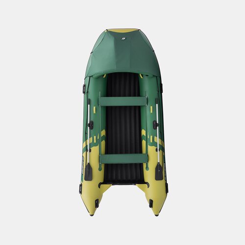 Надувная лодка GLADIATOR E420PRO зелено-оливковый
