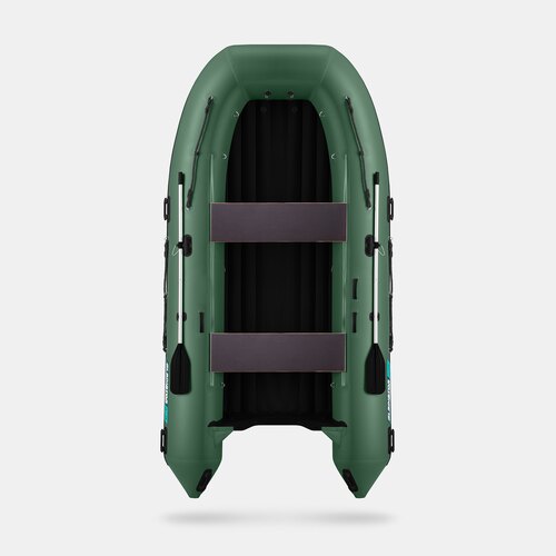 Надувная лодка GLADIATOR E450S зеленый