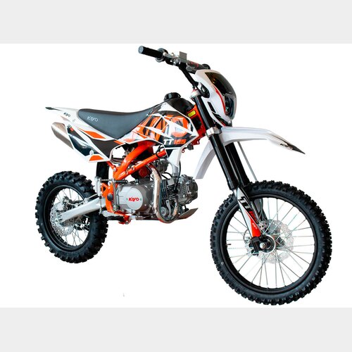 Питбайк KAYO BASIC K125EA 17/14 KRZ (п/автомат, эл. стартер 2024 г)