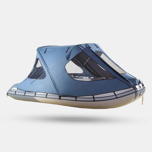 Тент ходовой с каркасом для лодок Gladiator C400AL и D400AL синий