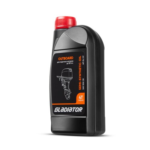 Масло GLADIATOR 4ТD АКВА Премиум полусинтетическое SAE 10W-30