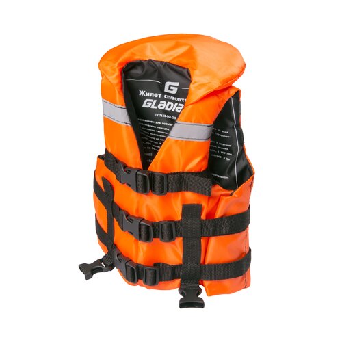Жилет спасательный GLADIATOR 50-60 кг M с воротником