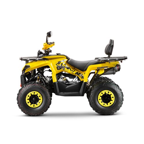 Квадроцикл GLADIATOR F200lux желтый